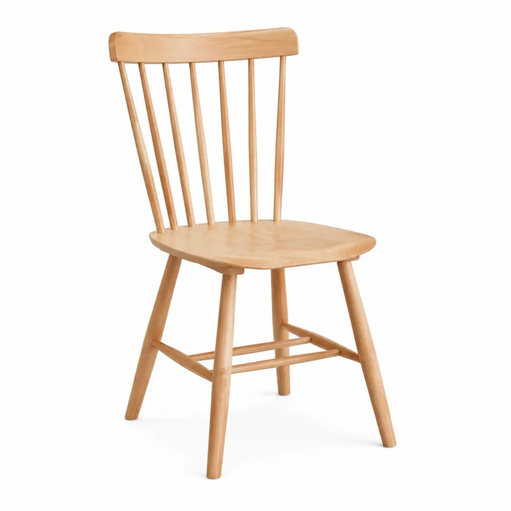 Sedia in legno di faggio chiaro
